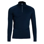 Rossignol Stehkragenpullover Classique 1/2 Zip Dunkelblau/Blau