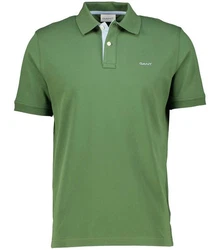 Gant Poloshirt REGULAR CONTRAST PIQUE RUGGER Grn