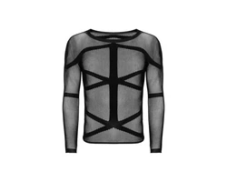 Obsessive Longsleeve Shirttop OB T101 schwarz