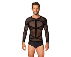 Obsessive Longsleeve Shirttop OB T101 schwarz