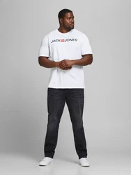 Jack & Jones Kurzarm T-Shirt 2er-Set Crew Neck (3663) Weiß (3663)