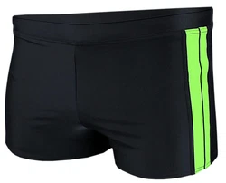 Aquarti Herren Badehose Kurz mit Kontrastpaspel 