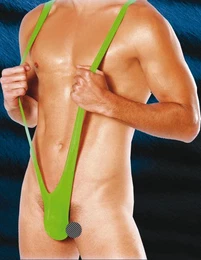 Body Mankini Neon grn O/S