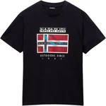 Napapijri T-Shirt DOREES Dunkelblau/Schwarz