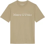 Marc O'Polo T-Shirt mit Logo-Stickerei Khaki/Gold/Beige/Braun