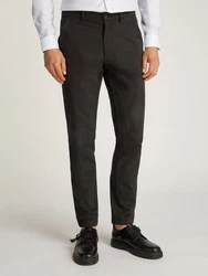 Calvin Klein Chinohose SATEEN STRETCH SLIM CHINO Khaki/Dunkelbraun/Schwarz/Dunkelgrau