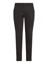 Chinohose SATEEN STRETCH SLIM CHINO mit Logopatch