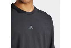 ADIDAS PERFORMANCE Sportsweatshirt YOGA Crew Neck Dunkelgrau/Schwarz/Grau/Rot