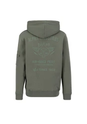 Alpha Industries Air Force Hoodie Dunkelgrün/Grün
