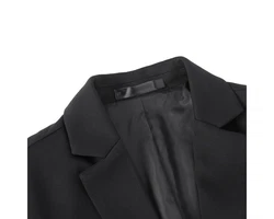 Allthemen Sakko Herren Casualsakko Schwarz/Dunkelgrau