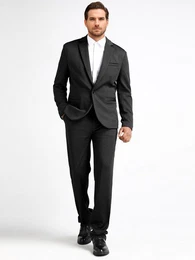 Anzug (2 tlg, Sakko & Hose) Herrenanzug Slim Fit Hochzeitanzug fr Mnner