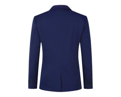 Allthemen Anzug Herrenanzug Slim Fit Hochzeitanzug für Männer Dunkelblau/Blau