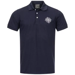 GOGLAND Poloshirt Noshak Herren Polo-Shirt Dunkelblau/Lila