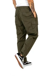 REELL Hose Reflex Loose Cargo dunkles oliv