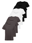 Tazzio T-Shirt E106 Basic Rundhalsshirt E106