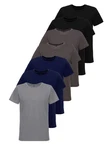 Tazzio T-Shirt E106 Basic Rundhalsshirt E106