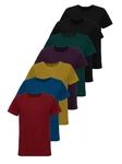 Tazzio T-Shirt E106 Basic Rundhalsshirt 106