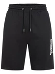Lonsdale Sweatshorts Style Fringford Schwarz/Dunkelgrau/Orange