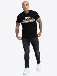 Lonsdale T-Shirt NELSON Grün/Schwarz/Braun/Dunkelgrau