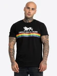 Lonsdale T-Shirt NELSON Grün/Schwarz/Braun/Dunkelgrau