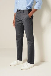 Next Stretch-Hose Straight Fit Jeans-Stil Dunkelgrau/Hellgrau/Grau