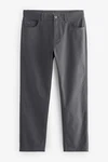 Next Stretch-Hose Straight Fit Jeans-Stil Dunkelgrau/Hellgrau/Grau Next Stretch-Hose Straight Fit Jeans-Stil Dunkelgrau/Hellgrau/Grau