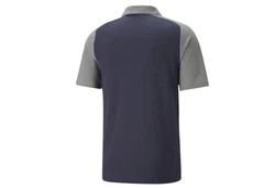 PUMA T-Shirt teamCUP Casuals Poloshirt Dunkelblau/Grau/Dunkelgrau/Blau