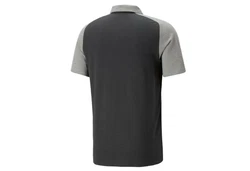 PUMA T-Shirt teamCUP Casuals Poloshirt Dunkelgrau/Grau/Hellgrau