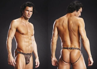 Blue Line Slip-Ouvert Jock Strap