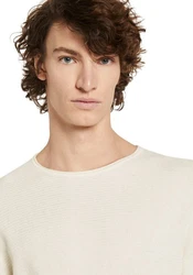 TOM TAILOR Strickpullover Denim creme