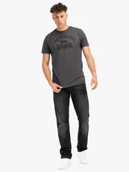 Lonsdale T-Shirt Original Dunkelgrau/Grau/Hellgrau