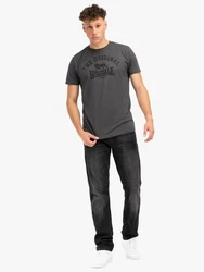 Lonsdale T-Shirt Original Dunkelgrau/Grau/Hellgrau