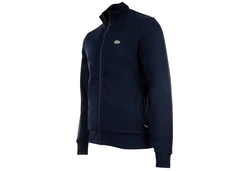 Lacoste Sweatjacke mit Stehkragen Dunkelblau