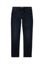 TOM TAILOR Slim-fit-Jeans TTJOSH Regular Slim Jeans Dunkelblau/Blau/Lila
