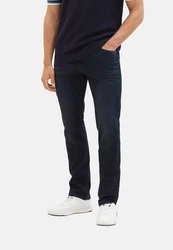 TOM TAILOR Slim-fit-Jeans TTJOSH Regular Slim Jeans Dunkelblau/Blau/Lila