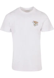 ABSOLUTE CULT Herren Tom and Jerry T-Shirt Weiß/Rosa/Creme/Grau/Rot