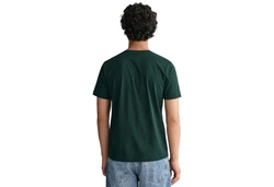 Gant T-Shirt SHIELD Regular Fit Dunkelgrün/Grün