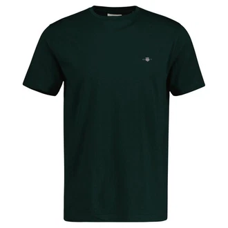 Gant T-Shirt SHIELD Regular Fit Dunkelgrün/Grün