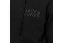 JACK & JONES Herren Hoodie Kapuzenpullover JJECORP (12152840) Schwarz