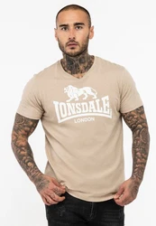 Lonsdale T-Shirt St. Erney Khaki/Gelb/Braun/Beige