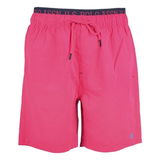 U.S. Polo Assn Badeshorts Swimshorts Rosa/Rot