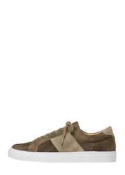 Spieth & Wensky Sneaker ASKOT Dunkelgrün/Khaki/Braun/Beige/Dunkelbraun