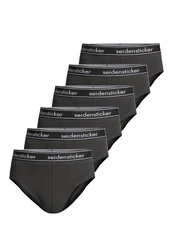 Seidensticker Slip Cotton Flex Grau/Dunkelgrau/Khaki