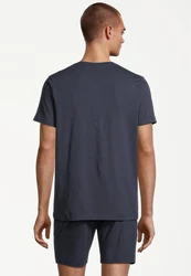 seidensticker Pyjama Loungewear Set Dunkelblau/Blau/Grau