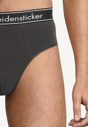 Seidensticker Slip Cotton Flex Spar-Set Mini Slip Grau/Dunkelgrau