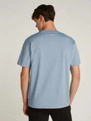 Calvin Klein T-Shirt 'Hero' Blau/Hellblau/Braun