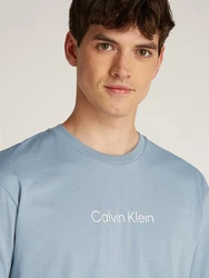 Calvin Klein T-Shirt 'Hero' Blau/Hellblau/Braun
