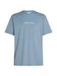 Calvin Klein T-Shirt 'Hero' Blau/Hellblau/Braun