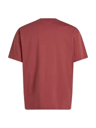 Calvin Klein T-Shirt 'Hero' Rot/Dunkelrot/Braun