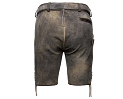 Spieth & Wensky Trachtenlederhose Archibald Creme/Weiß/Rot/Khaki